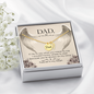 If I try to say what you mean to me - Dad Remembrance Necklace - JustFamilyThings
