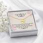 Time slips by - Dad Remembrance Necklace - JustFamilyThings