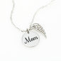 There are no goodbyes - Mom Remembrance Necklace - JustFamilyThings