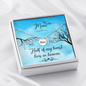 Half of my heart - Mom Remembrance Necklace - JustFamilyThings
