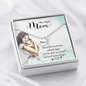 Beautiful memories - Mom Remembrance Necklace - JustFamilyThings