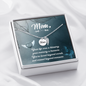 Your life was a blessing - Mom Remembrance Necklace - JustFamilyThings