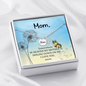 Somewhere in heaven - Mom Remembrance Necklace - JustFamilyThings