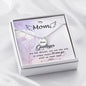 Goodbyes aren't forever - Mom Remembrance Necklace - JustFamilyThings