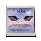 I miss you more than words can say - Mom Remembrance Necklace - JustFamilyThings