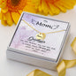 Goodbyes aren't forever - Mom Remembrance Necklace - JustFamilyThings