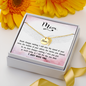 Death changes nothing - Mom Remembrance Necklace - JustFamilyThings