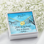 Half of my heart - Mom Remembrance Necklace - JustFamilyThings