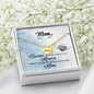 Because someone we love - Mom Remembrance Necklace - JustFamilyThings