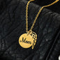 There are no goodbyes - Mom Remembrance Necklace - JustFamilyThings