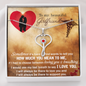 To my nurse girlfriend - Sometimes it's hard to find words - Stethoscope Necklace - JustFamilyThings