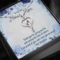 To My Dear Nurse Mom, Gift for Nurse Mom - Stethoscope Necklace - JustFamilyThings