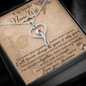 To my beautiful nurse wife - Stethoscope Necklace - JustFamilyThings