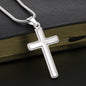 To My Dearest Son - This Cross Is A Symbol - Artisan Cross Necklace - JustFamilyThings