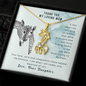To my mom from daughter - It has taken me too long to realize - Giraffe Necklace - JustFamilyThings