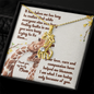 To my lovely mom - It has taken me Final - Giraffe Necklace - JustFamilyThings
