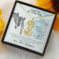 To my mom from daughter - It has taken me too long to realize - Giraffe Necklace - JustFamilyThings