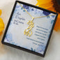 Gift for Pregnant Daughter from Mom - Giraffe Necklace - JustFamilyThings
