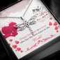 funny Happy Birthday to sister from sister - Dragonfly Necklace - JustFamilyThings