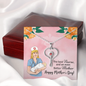 The best nurse and an even better mother - happy mother's day - Stethoscope Necklace - JustFamilyThings
