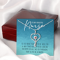 to my beautiful nurse - Stethoscope Necklace - JustFamilyThings