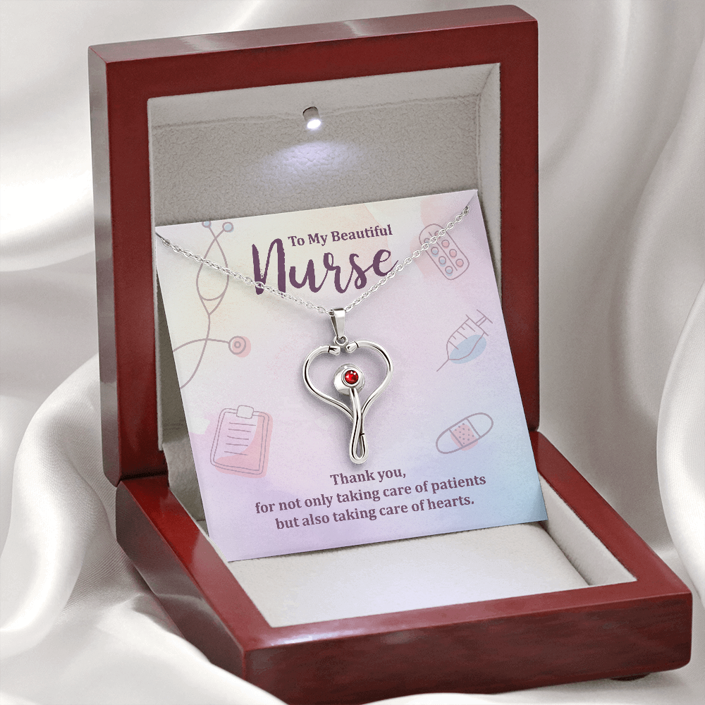 To My Beautiful Nurse, Gift for Nurse - JustFamilyThings