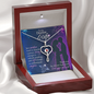 To My Doctor Wife - Just another word - Stethoscope Necklace - JustFamilyThings