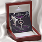 To my surgeon daughter from dad - Stethoscope Necklace - JustFamilyThings
