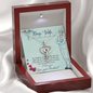 To my nurse wife - Stethoscope Necklace - JustFamilyThings