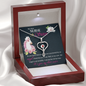 To My dear nurse sister - Stethoscope Necklace - JustFamilyThings