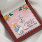The best nurse and an even better mother - happy mother's day - Stethoscope Necklace - JustFamilyThings