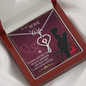 To My Nurse wife - finding you - Stethoscope Necklace - JustFamilyThings