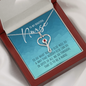 to my beautiful nurse - Stethoscope Necklace - JustFamilyThings
