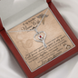 To my beautiful nurse wife - Stethoscope Necklace - JustFamilyThings