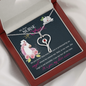 To My dear nurse sister - Stethoscope Necklace - JustFamilyThings