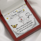 To my nurse mom - When everything seems difficult - Stethoscope Necklace - JustFamilyThings