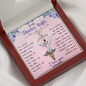 To my doctor wife - you paint my world - Stethoscope Necklace - JustFamilyThings