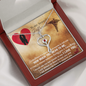 To my nurse girlfriend - Sometimes it's hard to find words - Stethoscope Necklace - JustFamilyThings