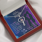 To My Doctor Wife - Just another word - Stethoscope Necklace - JustFamilyThings