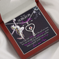 To my surgeon daughter from dad - Stethoscope Necklace - JustFamilyThings