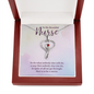To My Beautiful Nurse, Gift for Nurse, Nurse Necklace Jewelry - JustFamilyThings