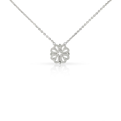 I'm Sorry I Mean It - Apology Gift for Her - Magnetic Hearts Necklace