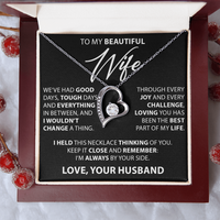 Load image into Gallery viewer, Gift for Wife from Husband - &quot;Good and Tough Days&quot; Necklace
