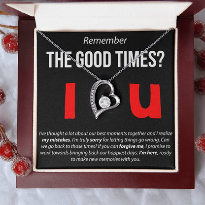 Remember The Good Times - Forever Love Necklace