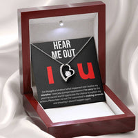 Load image into Gallery viewer, Hear Me Out - Forever Love Necklace
