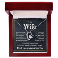 Load image into Gallery viewer, Gift to Wife from Husband - Forever Love Necklace
