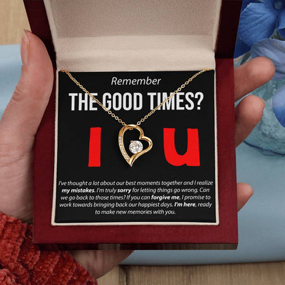 Remember The Good Times - Forever Love Necklace