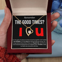 Load image into Gallery viewer, Remember The Good Times - Forever Love Necklace
