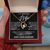 Load image into Gallery viewer, Gift for Wife from Husband - &quot;Good and Tough Days&quot; Necklace
