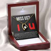 Load image into Gallery viewer, Miss Us - Forever Love Necklace
